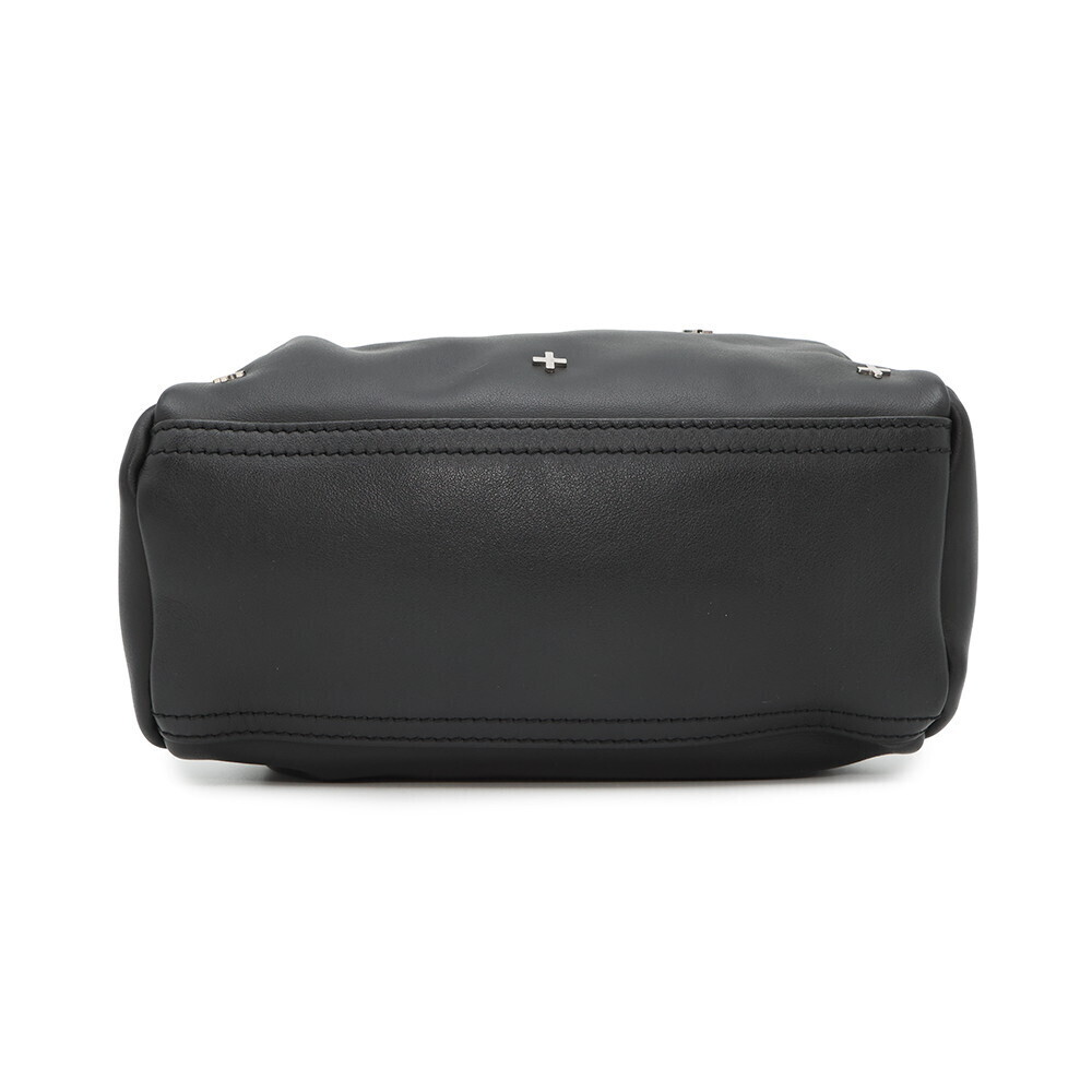 Givenchy Pandora Leather Shoulder Bag Black - Picture 3 of 11